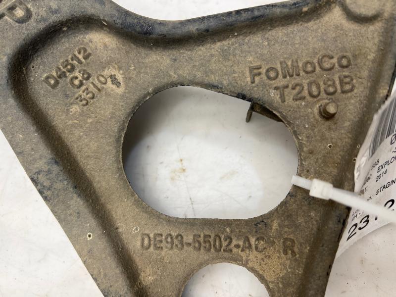 2014 Ford Explorer Upper Control Arm Rear