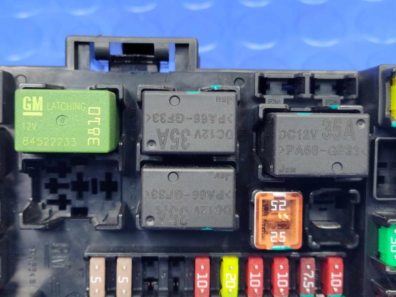 2020 Chevrolet Trax Cabin Fuse Box