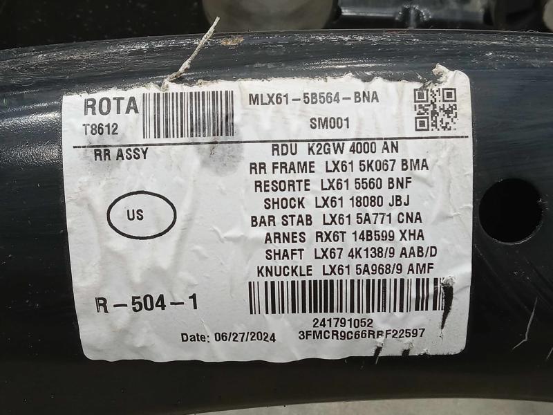 2024 Ford Bronco Sport Crossmember/Cradle/Undercarria