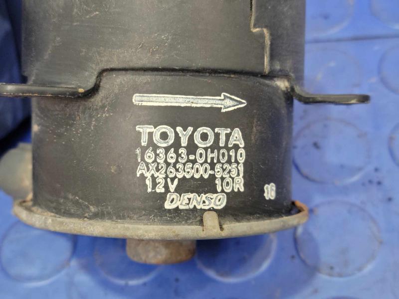 2015 Toyota Camry Electric Cooling Motor