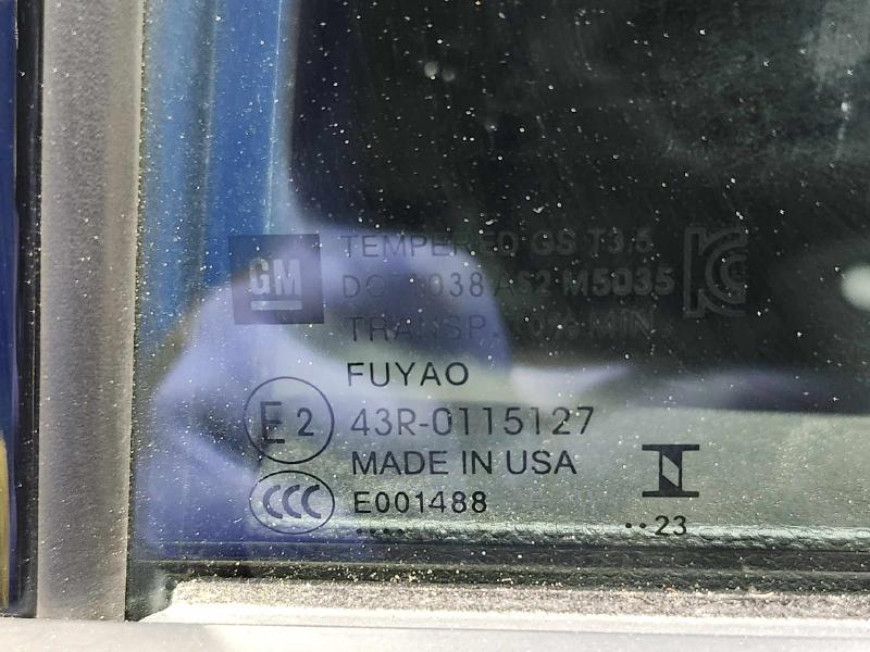 2023 Chevrolet Bolt EUV Rear Door Glass/Window