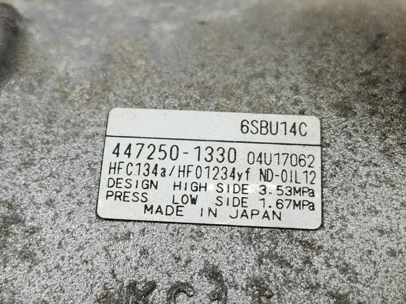 2018 Jeep Compass A/C Air Compressor