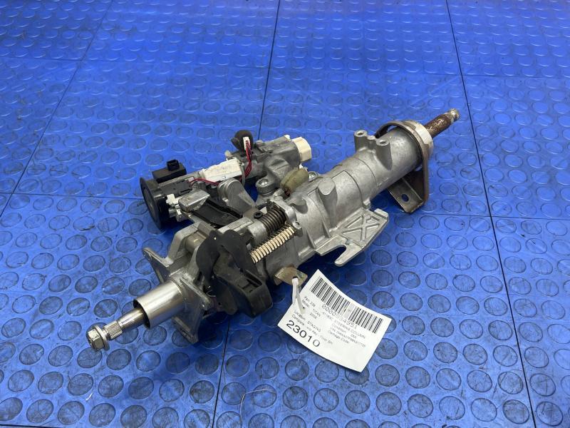 2008 Nissan Titan Steering Column Assembly - Floor Shift w/o Key OEM 488109FD0A