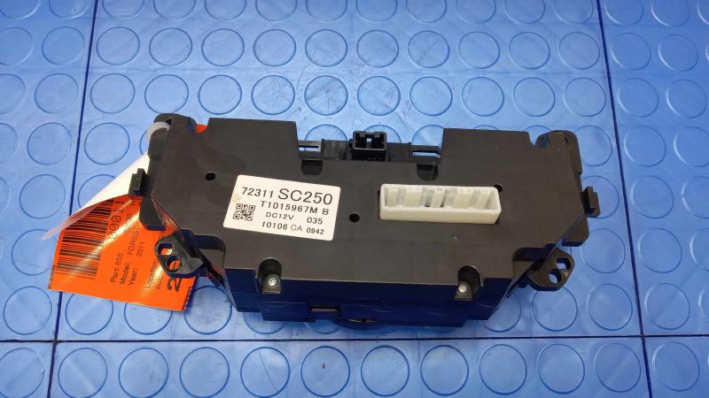 2011 Subaru Forester Heater A/C Control