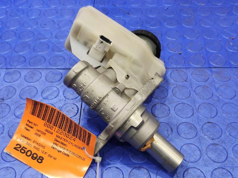 2008 Infiniti G35 Master Cylinder