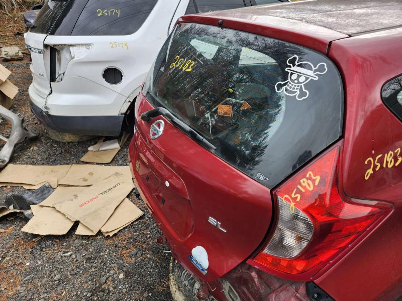 2014 Nissan Versa Note Decklid Liftgate Assembly Red NAC with Camera OEM KMA003WCMB
