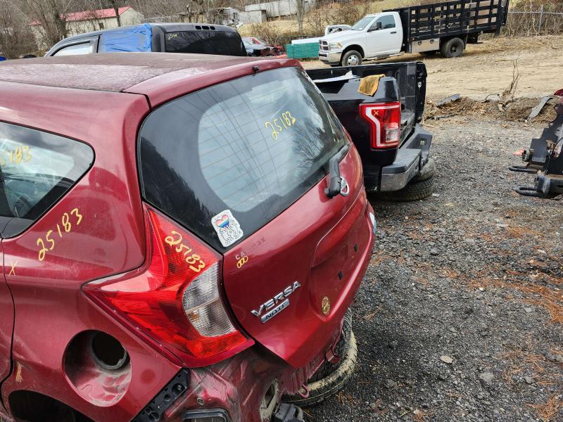2014 Nissan Versa Note Decklid Liftgate Assembly Red NAC with Camera OEM KMA003WCMB