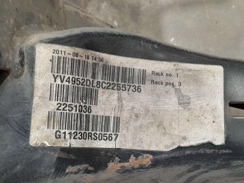 2010-2017 Volvo XC60 FWD Rear Crossmember Subframe Genuine OEM 313299315