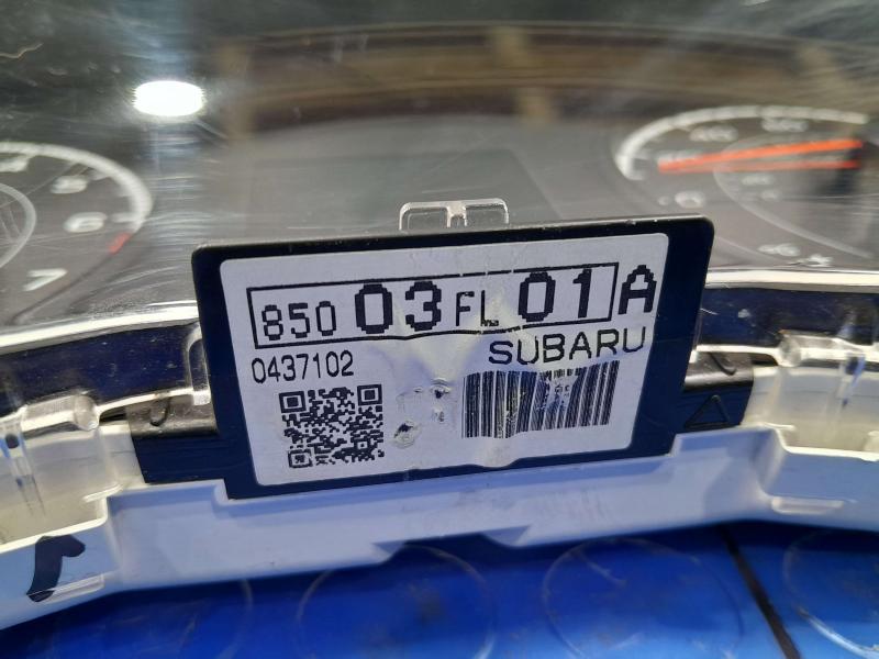 2017 Subaru Impreza Speedometer