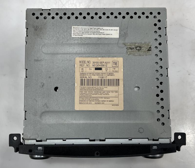 2006 Acura TL Audio & Visual Equip.(Radio)