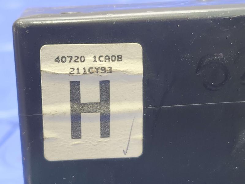 2013 Infiniti FX35 Chassis Brain Box
