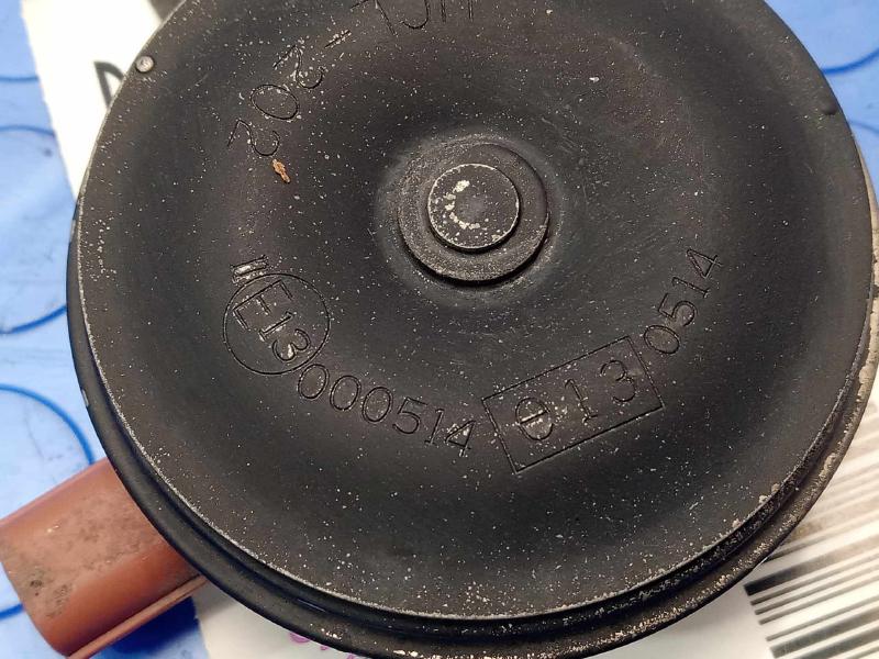 2013-2017 Honda Accord High Note Horn Assembly Genuine OEM 38150SFE013