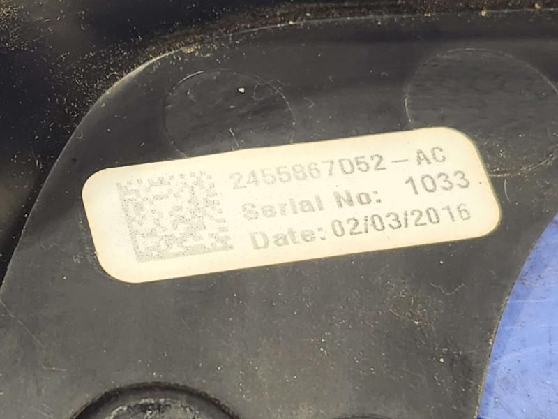 2015-2018 Ford Edge Steering Wheel Back Trim Panel Shroud Black Genuine OEM