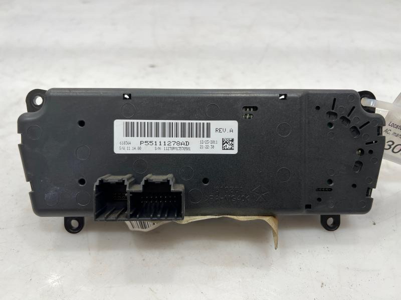 2012 Jeep Patriot Heater A/C Control