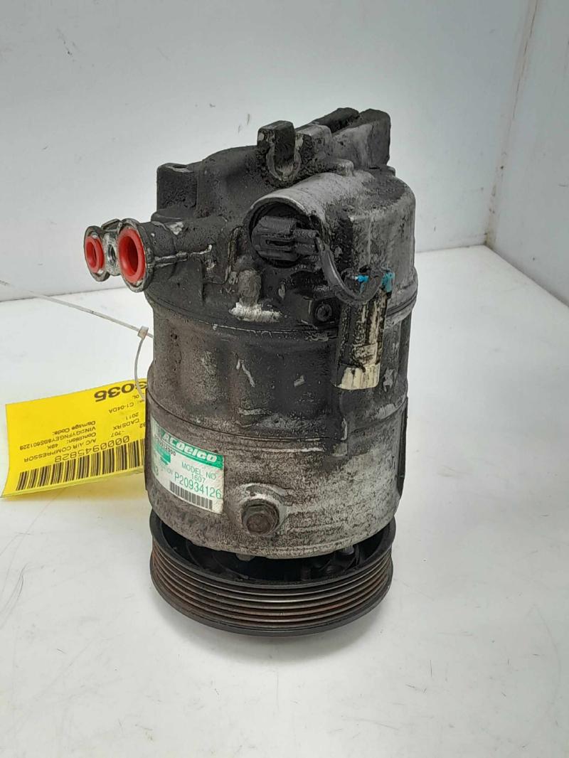 2011 Cadillac SRX A/C Air Compressor
