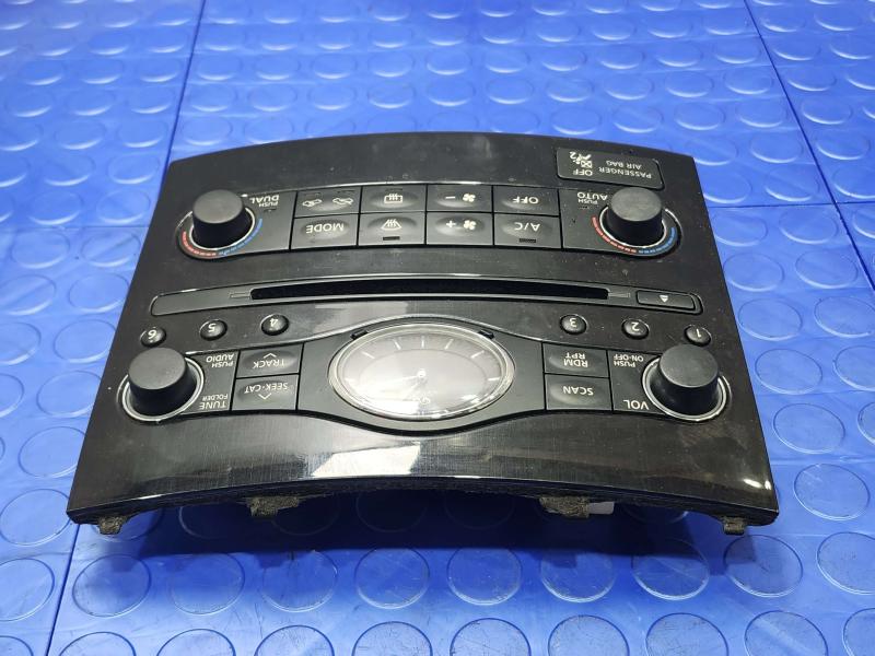 2013 Infiniti FX35 Heater A/C Control