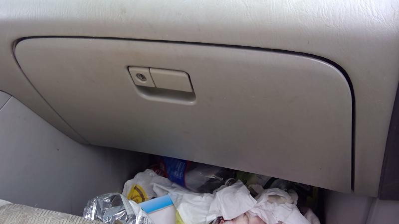 2001 - 2007 Toyota Highlander Glove Box Compartment Gray OEM