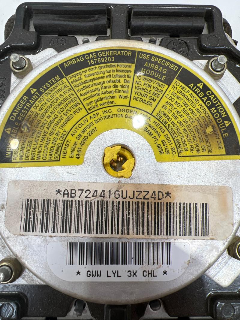 2001 GMC Sierra 1500 Air Bag