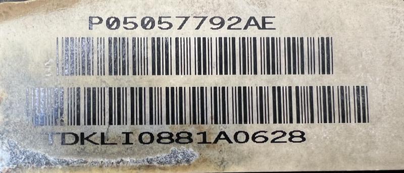 2011 Dodge Charger Air Bag