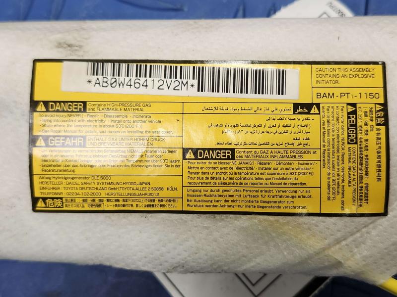 2013 Toyota Yaris Air Bag