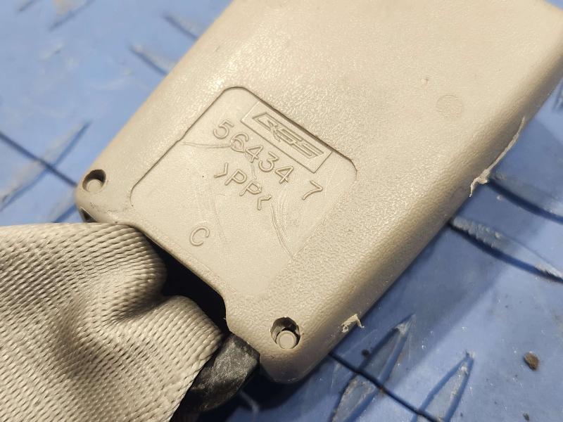 2002 Toyota Camry Rear Seat Belt