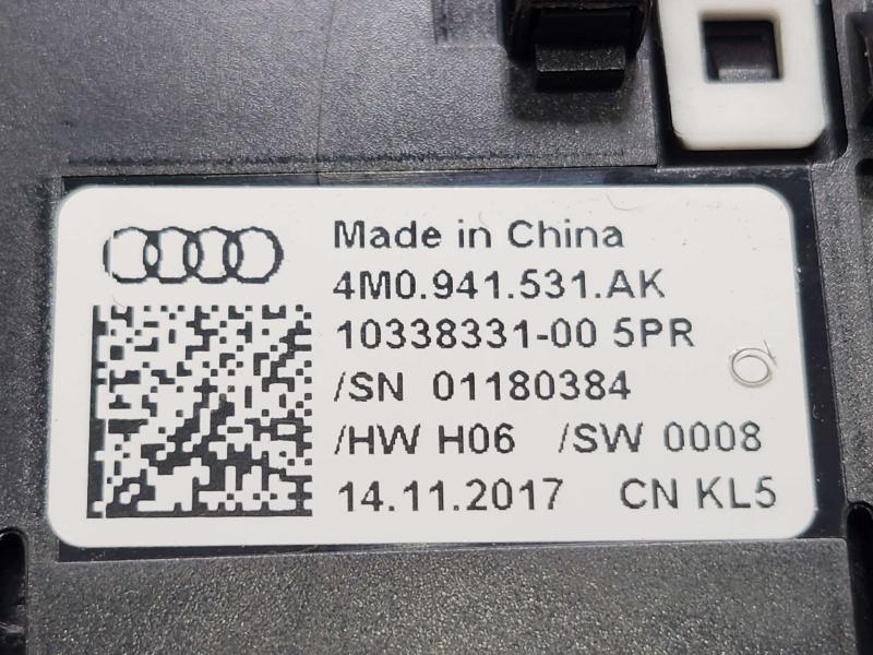 2018 Audi A4 Headlight Switch (Dash Mtd)
