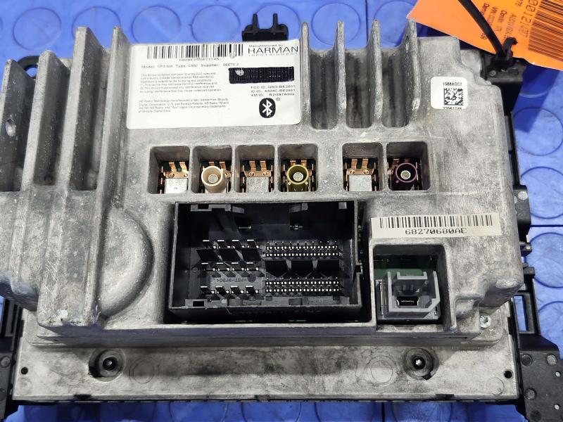 2017 Chrysler 200 8.4" Radio Receiver Display Screen Assembly w/o Navigation OEM 68270680AE