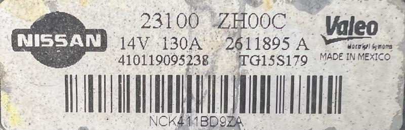 2011 Nissan Armada Alternator