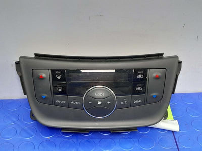 2019 Nissan Sentra Heater A/C Control