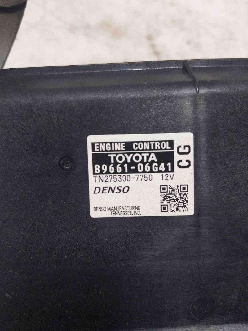 2009 Toyota Camry Engine/Motor Brain Box