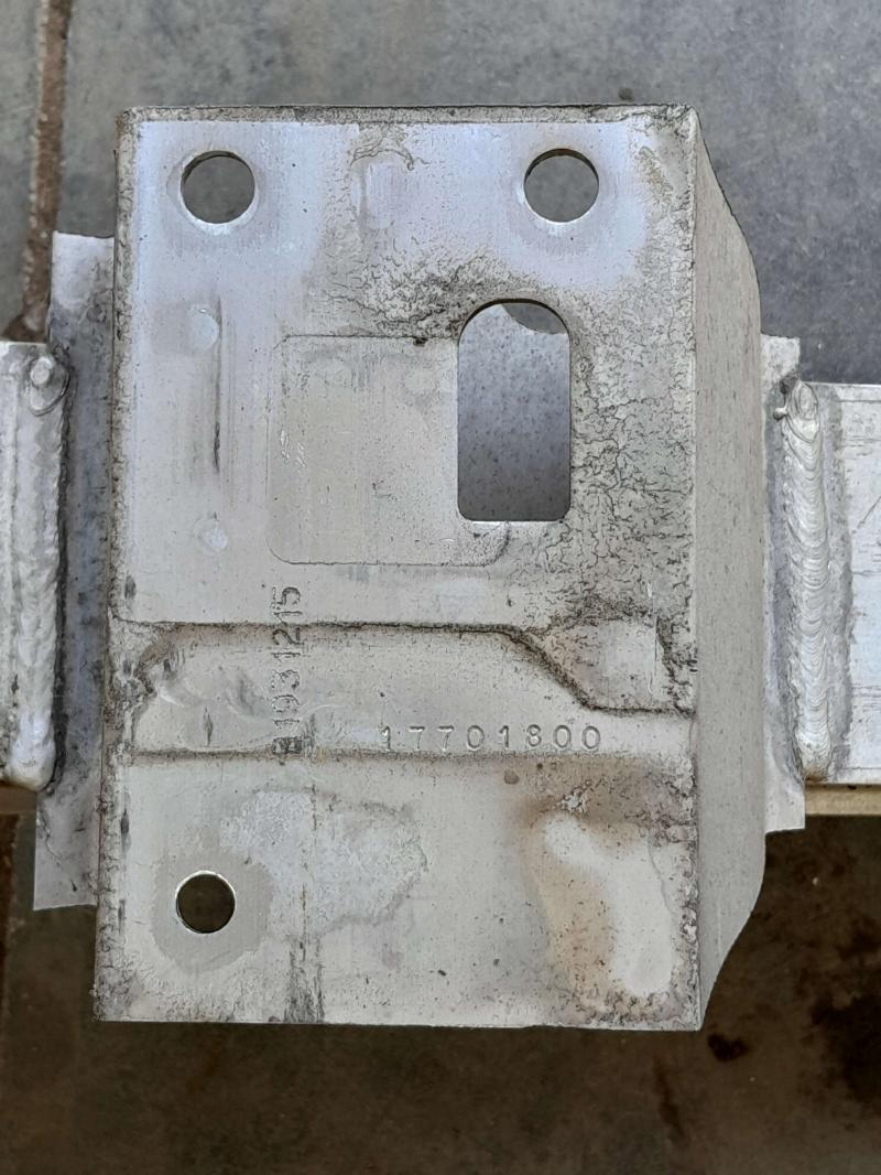 2009 - 2014 Acura TL Rear Bumper Impact Bar Reinforcement OEM 71530TK4A00