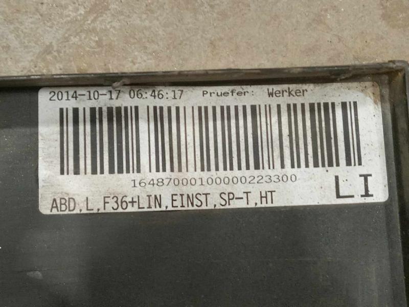2015 BMW 428i Rocker Moulding