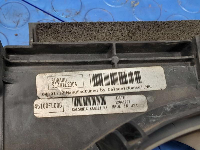 2017-2023 Subaru Impreza 2.0L Engine Cooling Fan Assembly Genuine OEM 45131FG003 45131FL000 45122FL00A