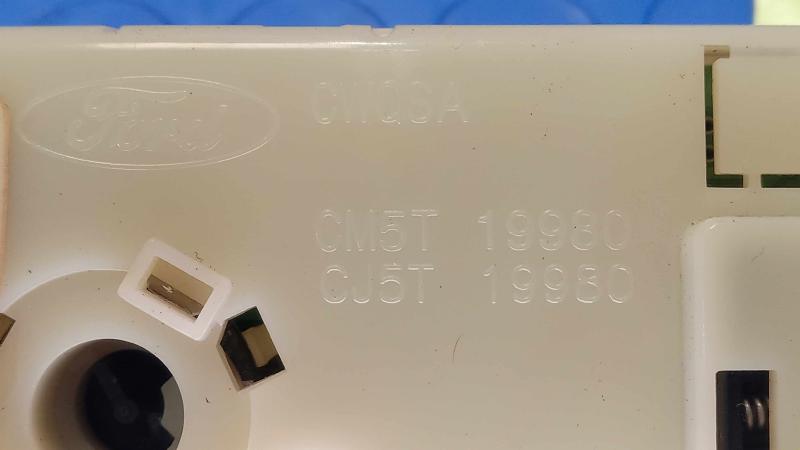 2013-2014 Ford Focus Manual Temperature Climate Control Panel OEM CM5T19980AE