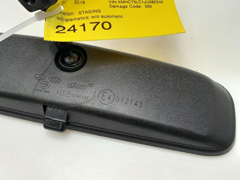 2018 Hyundai Ioniq Rear View Mirror