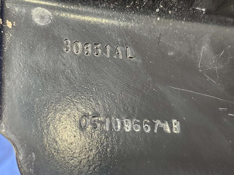 2012 Dodge Grand Caravan Spare Tire Hoist