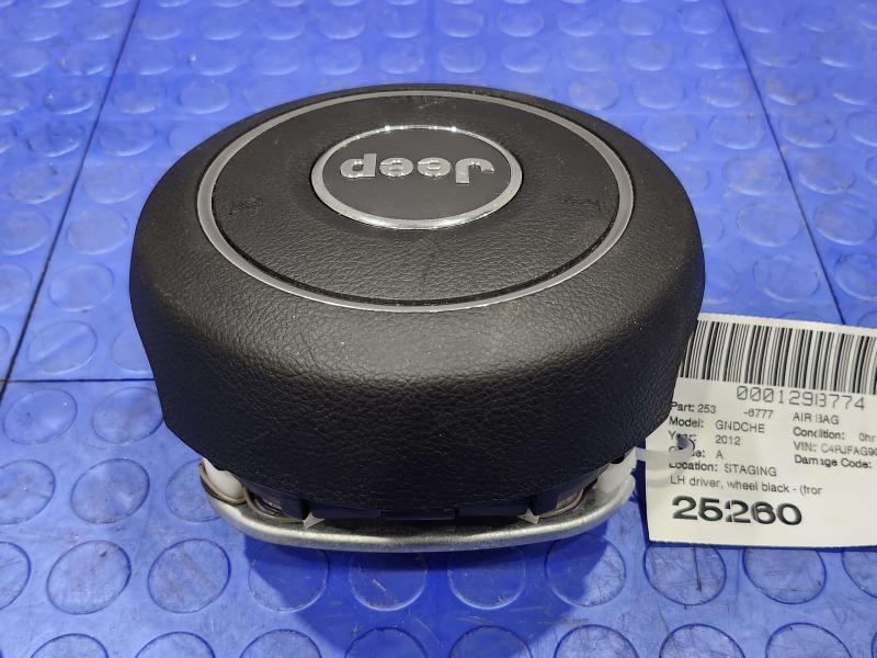 2012 Jeep Grand Cherokee Driver Steering Wheel Air Bag Black OEM 1GS311XLAJ