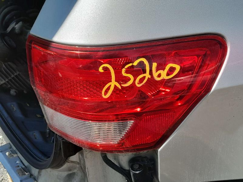 2012 Jeep Grand Cherokee Tail Light Assembly