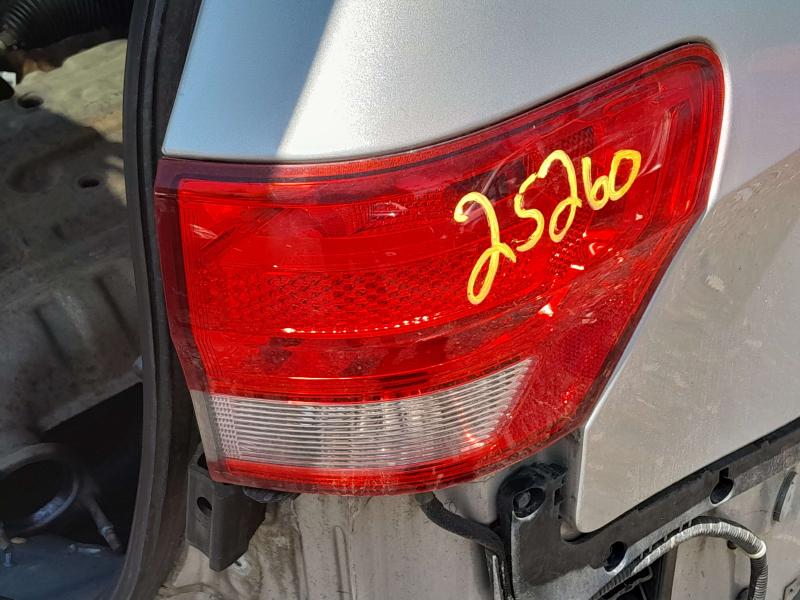 2012 Jeep Grand Cherokee Tail Light Assembly