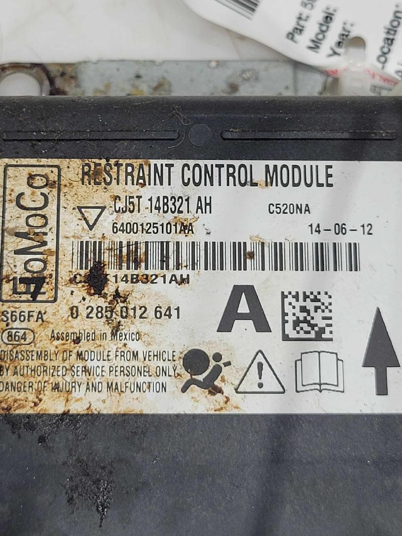 2013 2014 Ford Escape SRS Restraint Control Module OEM CJ5Z14B321C