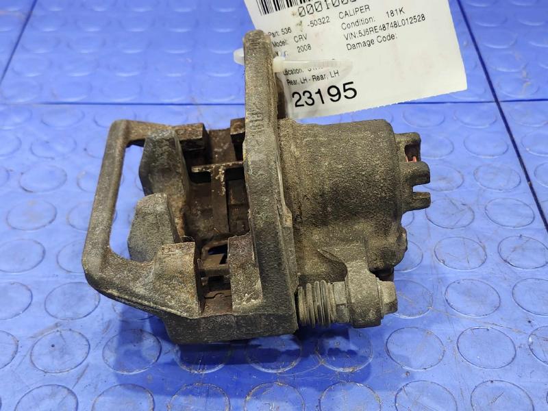 2007-2008 Honda CR-V Rear Brake Caliper Assembly Left Driver Side OEM 43019SWAA10,LH