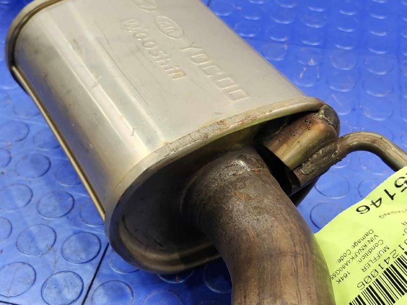 2014-2016 Kia Forte LX 1.8L Center Intermediate Exhaust Muffler Genuine OEM 28600A7300