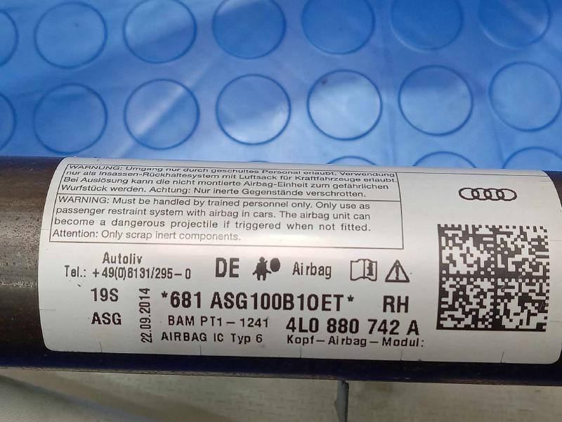 2015 Audi Q7 Air Bag