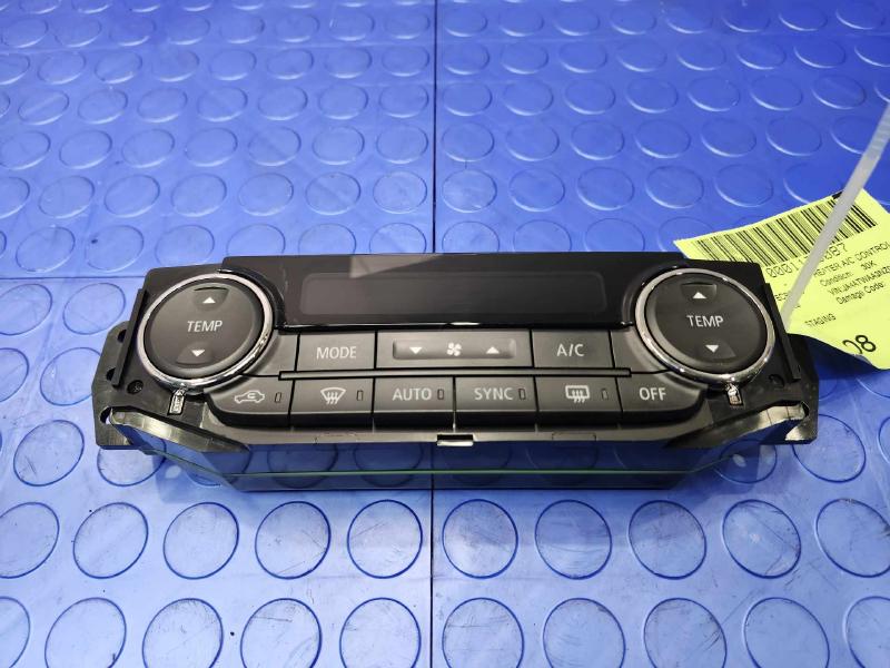 2022 Mitsubishi Eclipse Cross Heater A/C Control