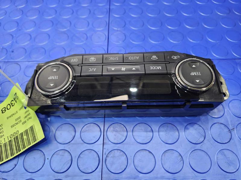 2022 Mitsubishi Eclipse Cross Heater A/C Control