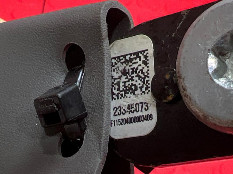 2016 Chevrolet Volt Front Seat Belt