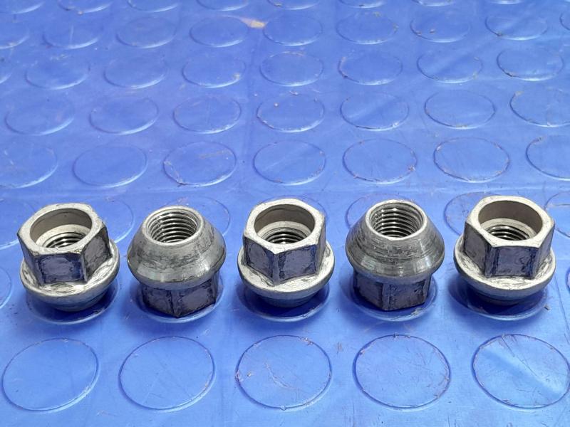 2017-2023 Tesla Model 3 Alloy Wheel Lug Nuts 5 Pcs Genuine OEM 1027002-00-B