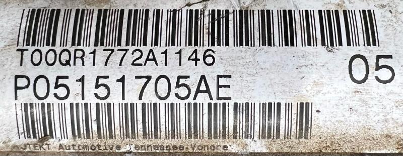 2011 - 2020 Dodge Caravan Steering Rack and Pinion Assembly OEM 5151705AF