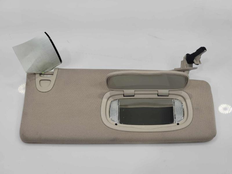 2015 Chrysler 200 Sun Visor RH Passenger Side w/ Light - Gray OEM 5MT86ML2AD