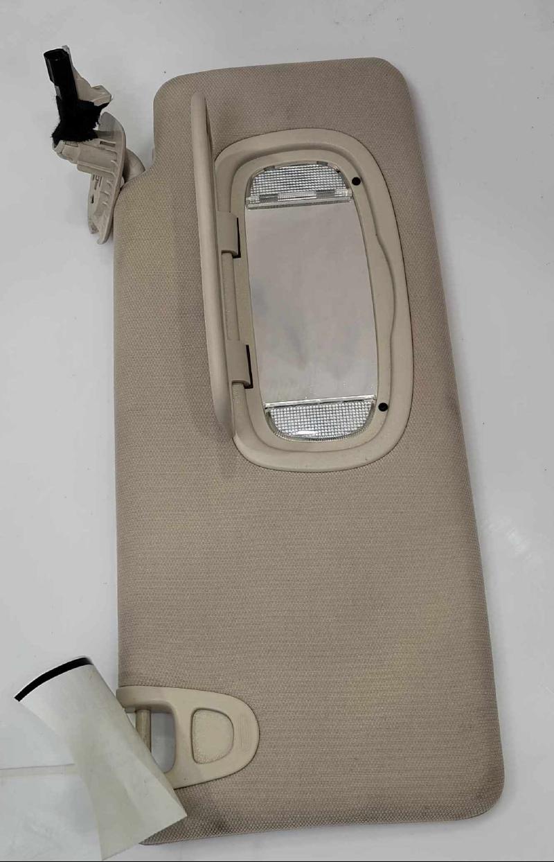 2015 Chrysler 200 Sun Visor RH Passenger Side w/ Light - Gray OEM 5MT86ML2AD